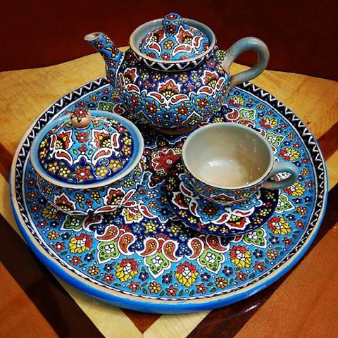 فروش اینترنتی سفال میناکاری همدان