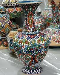 مرکز خرید سفال میناکاری شده درجه یک