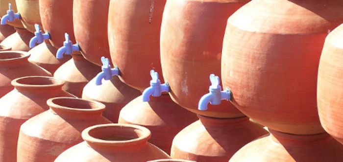 سایت آنلاین خرید کوزه آب سفالی