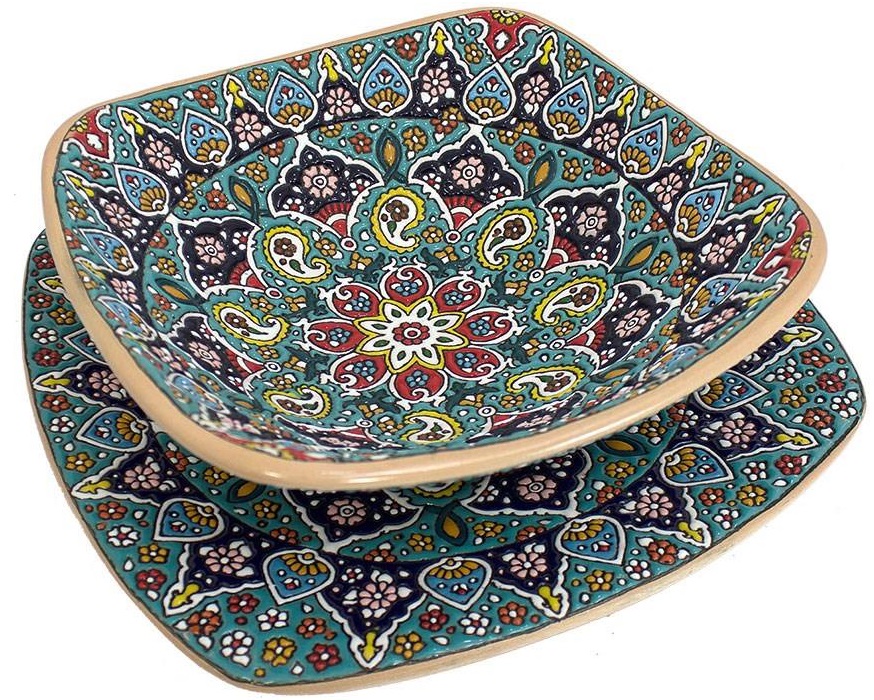 پخش عمده سفال مینا کاری شده