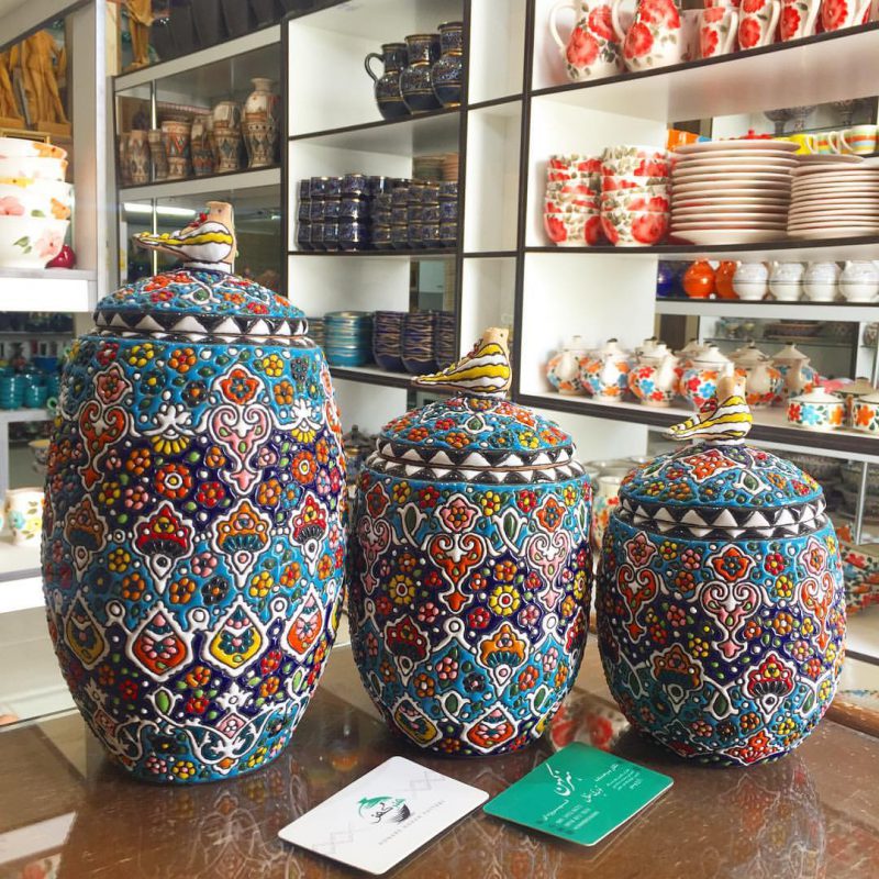 سفارش عمده سفال میناکاری باکیفیت