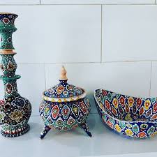 قیمت خرید آنلاین سفال میناکاری